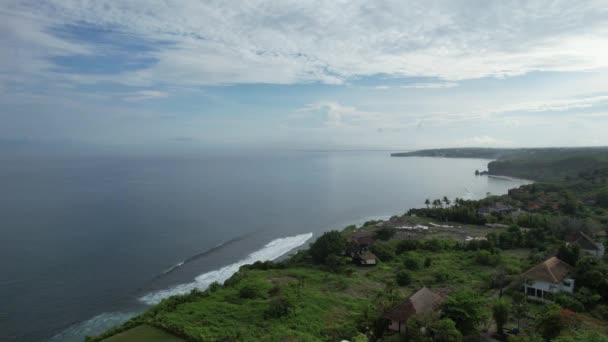 Bali Indonesia November 2022 Atraksi Turis Dan Markah Tanah Bali — Stok Video