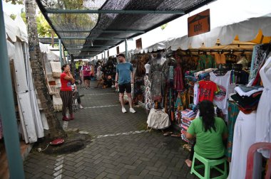 Bali, Endonezya - 11 Kasım 2022: Bali 'nin Turistik Çekim ve Yerleşkeleri