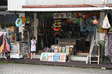 Bali, Endonezya - 11 Kasım 2022: Bali 'nin Turistik Çekim ve Yerleşkeleri