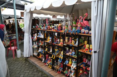 Bali, Endonezya - 11 Kasım 2022: Bali 'nin Turistik Çekim ve Yerleşkeleri