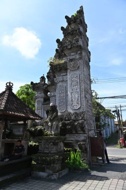 Bali, Endonezya - 11 Kasım 2022: Bali 'nin Turistik Çekim ve Yerleşkeleri