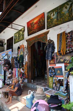 Bali, Endonezya - 11 Kasım 2022: Bali 'nin Turistik Çekim ve Yerleşkeleri