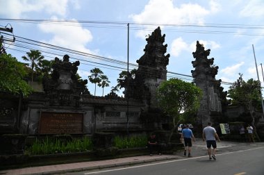 Bali, Endonezya - 11 Kasım 2022: Bali 'nin Turistik Çekim ve Yerleşkeleri