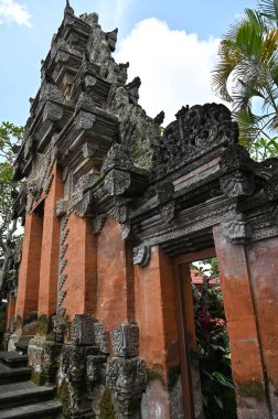 Bali, Endonezya - 11 Kasım 2022: Bali 'nin Turistik Çekim ve Yerleşkeleri