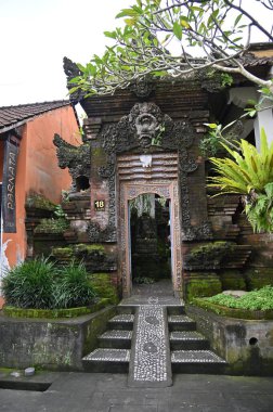 Bali, Endonezya - 11 Kasım 2022: Bali 'nin Turistik Çekim ve Yerleşkeleri