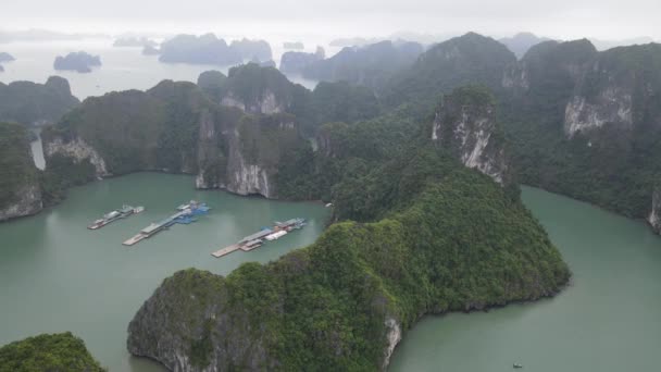 Long Bay Βιετνάμ Νοεμβρίου 2022 Αεροφωτογραφία Του Long Bay — Αρχείο Βίντεο