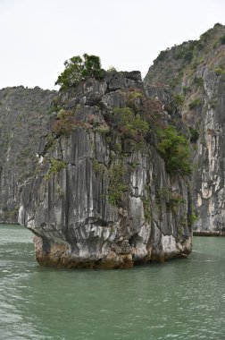 Ha Long Körfezi, Vietnam - 26 Kasım 2022: 