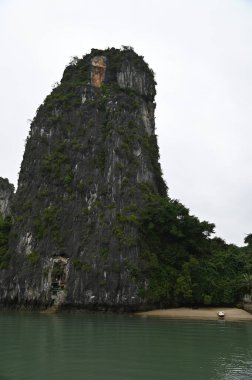 Ha Long Körfezi, Vietnam - 26 Kasım 2022: 