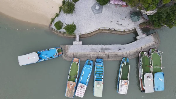 베트남 하롱만 2022 Aerial View Long Bay — 스톡 사진