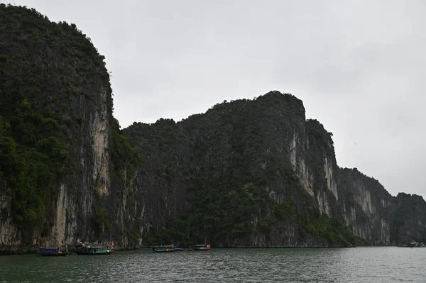 Long Körfezi Vietnam Kasım 2022 Long Körfezi Havadan Görünümü — Stok fotoğraf