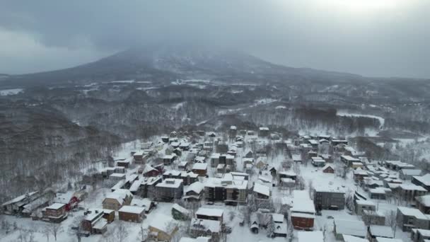 Niseko Japão Dezembro 2022 Temporada Inverno Niseko Hokkaido — Vídeo de Stock