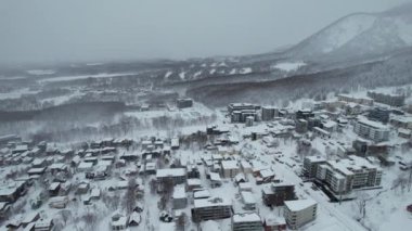 Niseko, Japonya - 15 Aralık 2022: Niseko Hokkaido Kış Sezonu