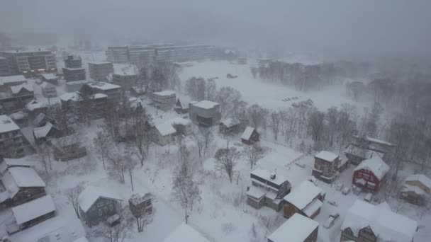 Niseko Japan December 2022 Het Winterseizoen Niseko Hokkaido — Stockvideo