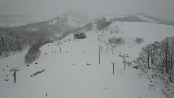 Niseko Japonia Decembrie 2022 Sezonul Iarnă Niseko Hokkaido — Videoclip de stoc