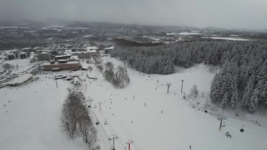 Niseko, Japonya - 15 Aralık 2022: Niseko Hokkaido Kış Sezonu