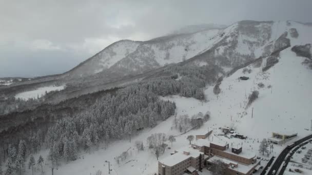Niseko Japonia Grudnia 2022 Sezon Zimowy Niseko Hokkaido — Wideo stockowe