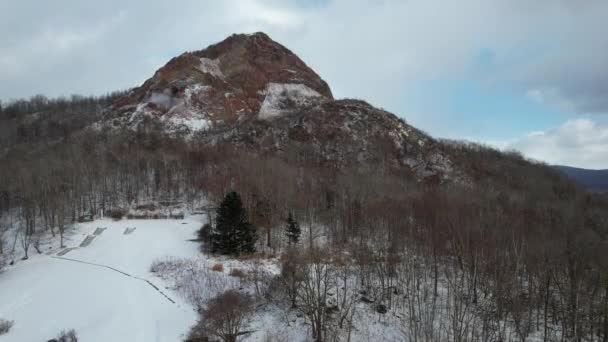 Hokkaido Japonya Aralık 2022 Toya Gölü Kış Mevsimi — Stok video