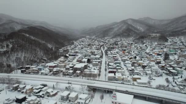 Otaru Japan Dezember 2022 Otaru Während Der Wintersaison — Stockvideo