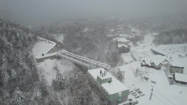 Furano Japão Dezembro 2022 Furano Biei Durante Temporada Inverno — Vídeo de Stock