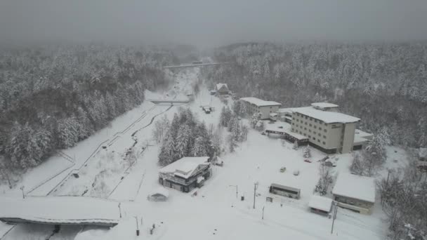 Furano Japan December 2022 Furano Biei Winter Season — 비디오