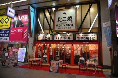 Otaru, Japonya - 18 Aralık 2022: Otaru Kış Sezonu