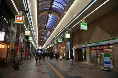 Furano, Japonya - 19 Aralık 2022: Furano ve Biei Kış Sezonu