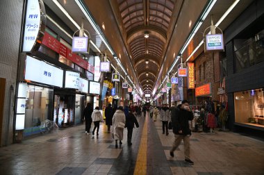 Furano, Japonya - 19 Aralık 2022: Furano ve Biei Kış Sezonu