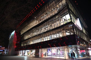 Pekin, Çin - 19 Aralık 2023: Kışın Pekin Sahnesi