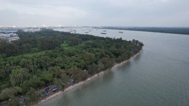 Klang, Malezya - 11 Şubat 2024: Klang Konteynır Limanı