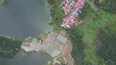 Terk Edilmiş Kampar Tin Madenlerinin Hava Görüntüsü, Perak Malezya