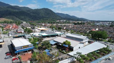 Terk Edilmiş Kampar Tin Madenlerinin Hava Görüntüsü, Perak Malezya