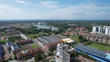 Terk Edilmiş Kampar Tin Madenlerinin Hava Görüntüsü, Perak Malezya