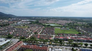 Terk Edilmiş Kampar Tin Madenlerinin Hava Görüntüsü, Perak Malezya