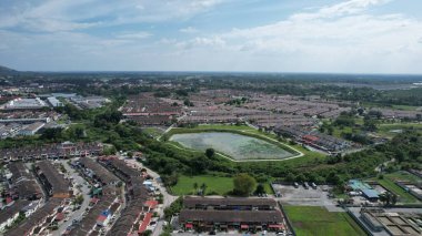Terk Edilmiş Kampar Tin Madenlerinin Hava Görüntüsü, Perak Malezya