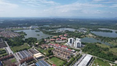 Terk Edilmiş Kampar Tin Madenlerinin Hava Görüntüsü, Perak Malezya