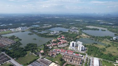 Terk Edilmiş Kampar Tin Madenlerinin Hava Görüntüsü, Perak Malezya