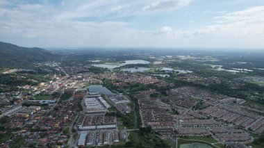 Terk Edilmiş Kampar Tin Madenlerinin Hava Görüntüsü, Perak Malezya