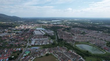 Terk Edilmiş Kampar Tin Madenlerinin Hava Görüntüsü, Perak Malezya