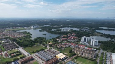 Terk Edilmiş Kampar Tin Madenlerinin Hava Görüntüsü, Perak Malezya