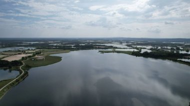 Terk Edilmiş Kampar Tin Madenlerinin Hava Görüntüsü, Perak Malezya