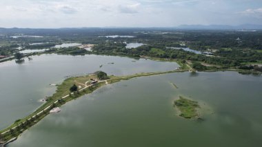 Terk Edilmiş Kampar Tin Madenlerinin Hava Görüntüsü, Perak Malezya