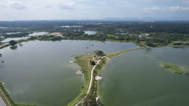 Terk Edilmiş Kampar Tin Madenlerinin Hava Görüntüsü, Perak Malezya
