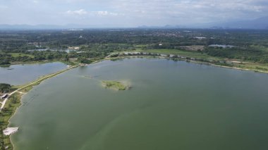 Terk Edilmiş Kampar Tin Madenlerinin Hava Görüntüsü, Perak Malezya