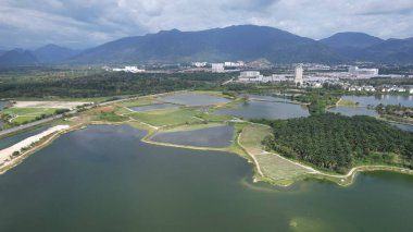 Terk Edilmiş Kampar Tin Madenlerinin Hava Görüntüsü, Perak Malezya
