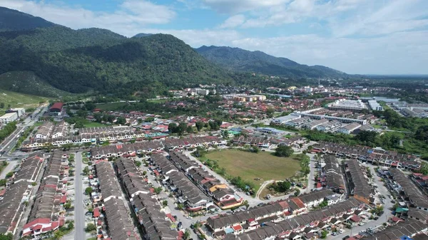 Terk Edilmiş Kampar Tin Madenlerinin Hava Görüntüsü, Perak Malezya