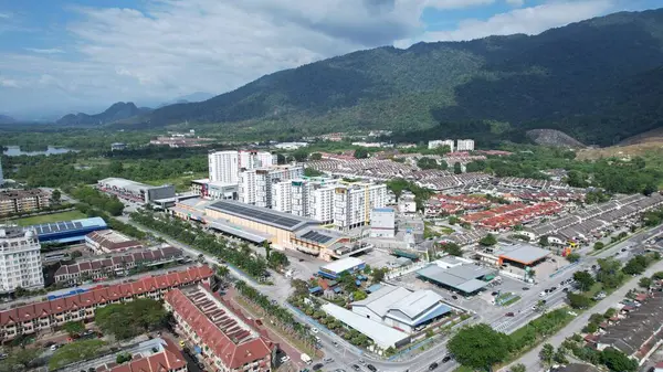 Terk Edilmiş Kampar Tin Madenlerinin Hava Görüntüsü, Perak Malezya