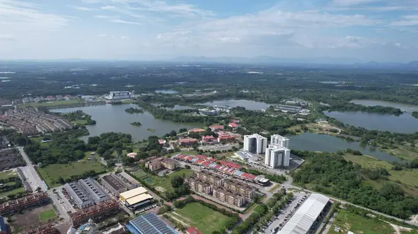 Terk Edilmiş Kampar Tin Madenlerinin Hava Görüntüsü, Perak Malezya