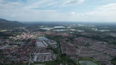 Terk Edilmiş Kampar Tin Madenlerinin Hava Görüntüsü, Perak Malezya