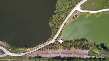 Terk Edilmiş Kampar Tin Madenlerinin Hava Görüntüsü, Perak Malezya