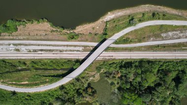 Terk Edilmiş Kampar Tin Madenlerinin Hava Görüntüsü, Perak Malezya